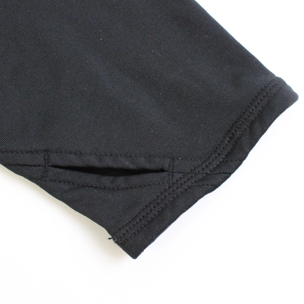 Climate Right by Cuddle Duds Solid Black Long-Sleeve Shirt Women's XL