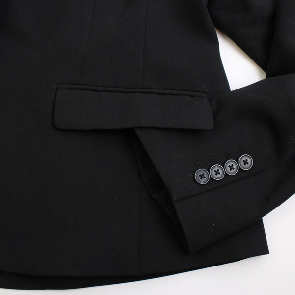 Worthington Solid Black Blazer Women's Size 18W