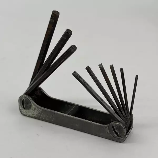 Vintage Folding Uni-Key Allen Wrench Eklind T&M Co Chicago USA #91