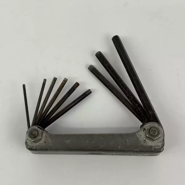 Vintage Folding Uni-Key Allen Wrench Eklind T&M Co Chicago USA #91