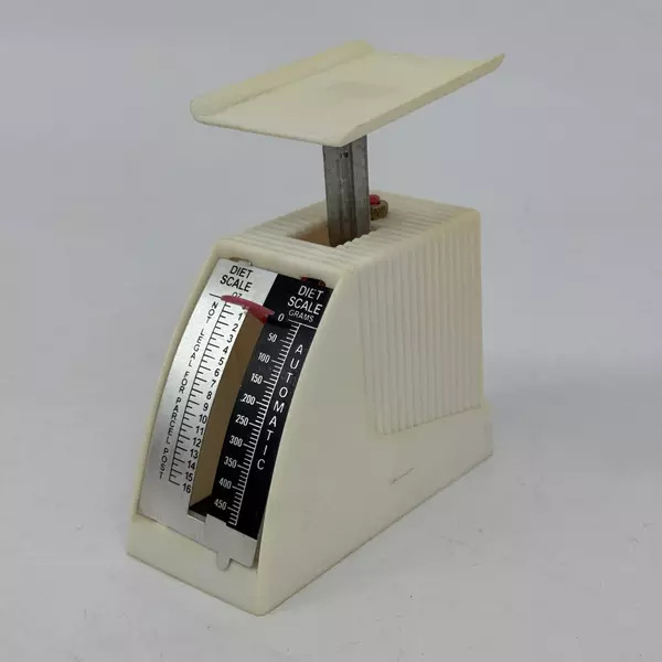 Vintage Ekco Diet Scale Measures In Ounces And Grams
