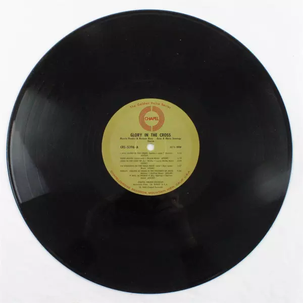 Ponder, Harp & Jennings Glory In The Cross LP Chapel Rec. Christian Gospel