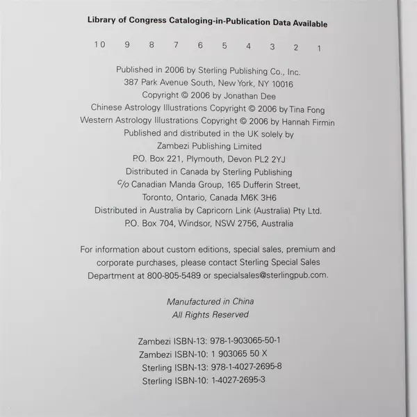 Simply Chinese Astrology by Jonathan Dee