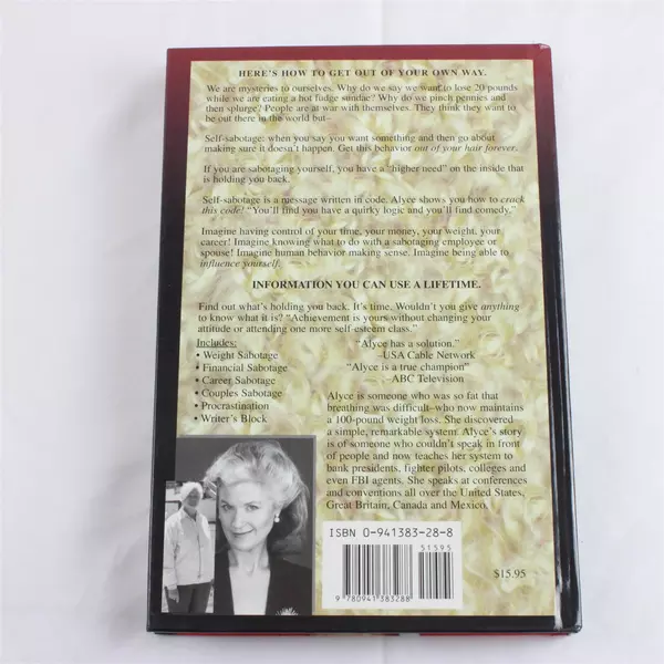 What's Your Sabotage? The Last Word in Overcoming Self-Sabotage, Hardcover