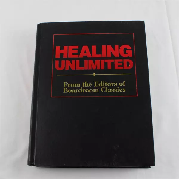 Healing Unlimited Hardcover Book Good Condition Slight Cover Scuffs
