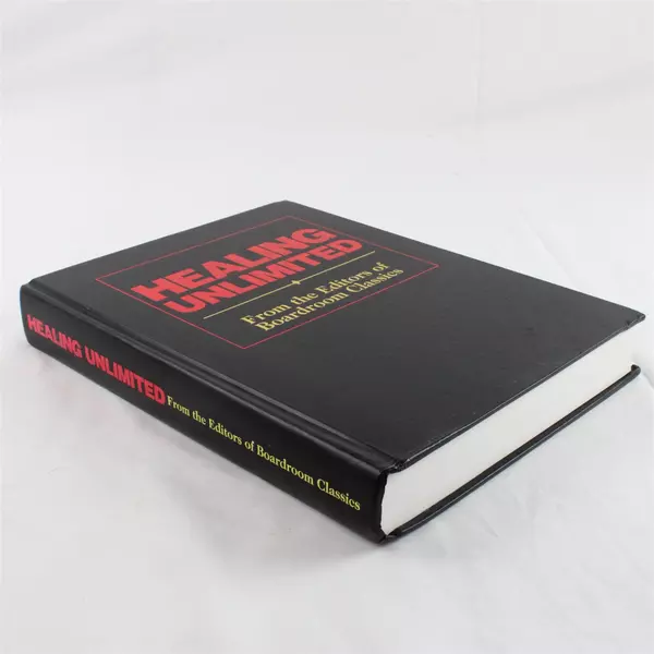 Healing Unlimited Hardcover Book Good Condition Slight Cover Scuffs