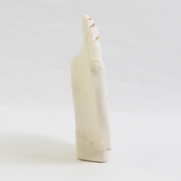 Unbranded Ceramic Small Tea Pot Trinket Tray Rose Print 4.25" x 3.5"