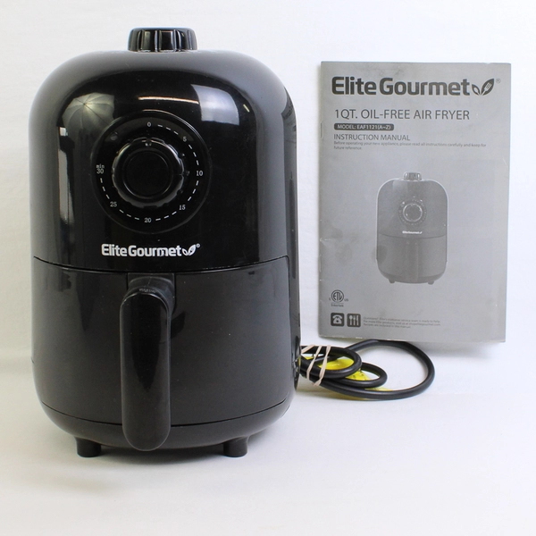 Elite Gourmet 1 Qt. Oil-Free Personal Air Fryer Model EAF1121