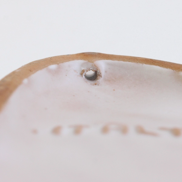 Unbranded Tea Pot Shaped Ceramic Spoon Rest Italian Made