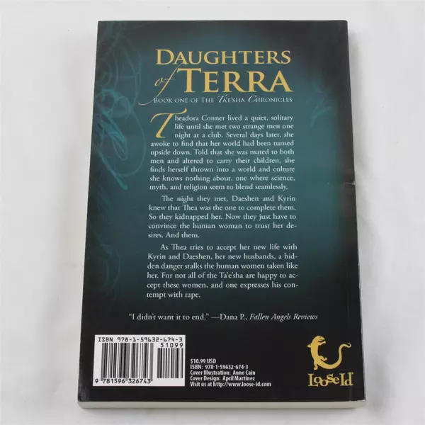 Daughters of Terra The Taesha Chronicles Book One Paperback Sci-Fi Fantasy Novel