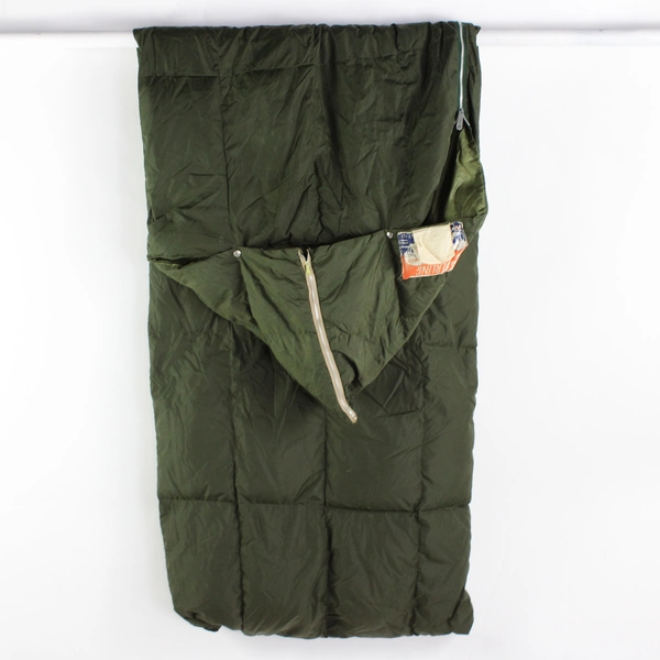 Vintage Washington Quilt Co Sterling Goose Down Sleeping Bag 31x77 Lightweight
