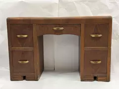 Vintage Art Deco Waterfall 46" Vanity 