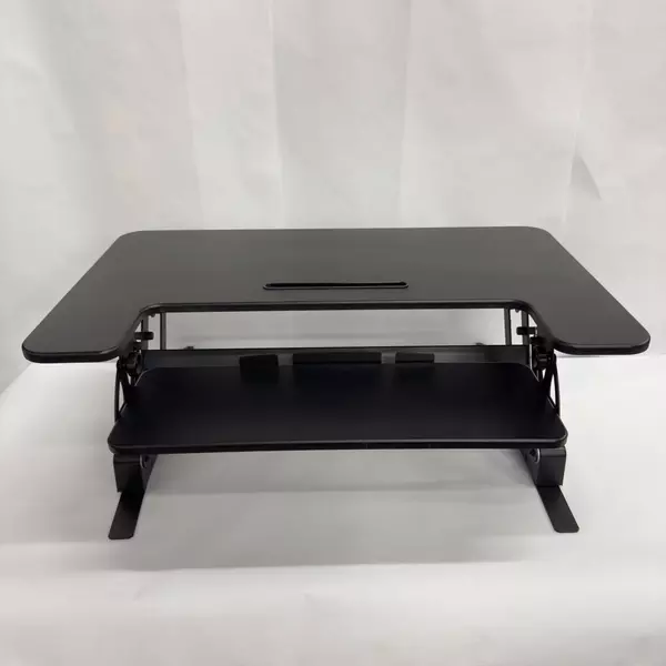Mount-It Wide Standing Desk Converter w/ Gas Spring Fully Assembled