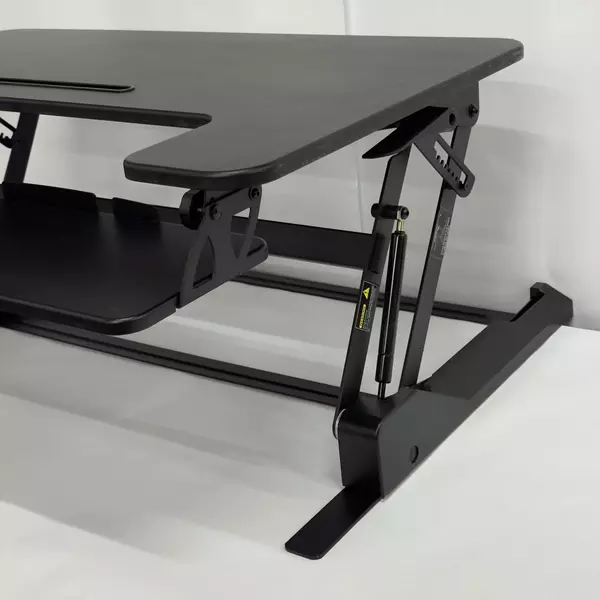 Mount-It Wide Standing Desk Converter w/ Gas Spring Fully Assembled