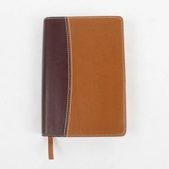 NIV Thinline Reference Bible Compact Zondervan Italian Duo-Tone Tan/Black 2006