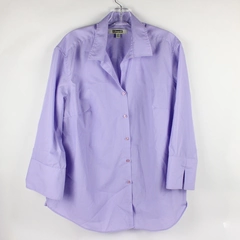 Edwards Women's XL Purple Button Up Shirt