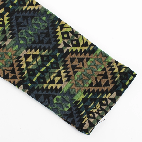 LuLaRoe Women's L Dark Multicolor Aztec Pattern Long Sleeve Shirt