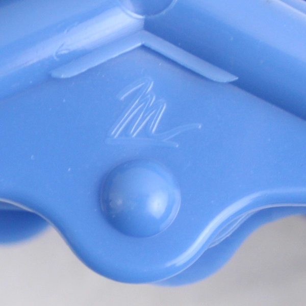 Lot of 10 Merrick Blue Notched Plastic Clothing Hangers