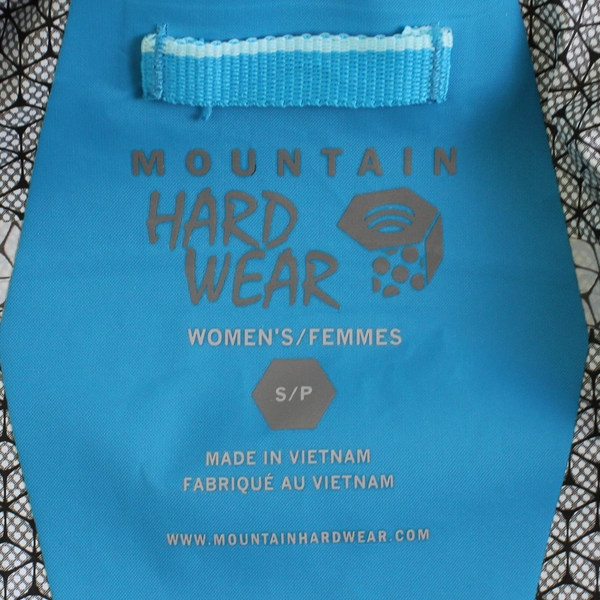 Mountain Hard Wear Women's S/P Blue Rain Jacket