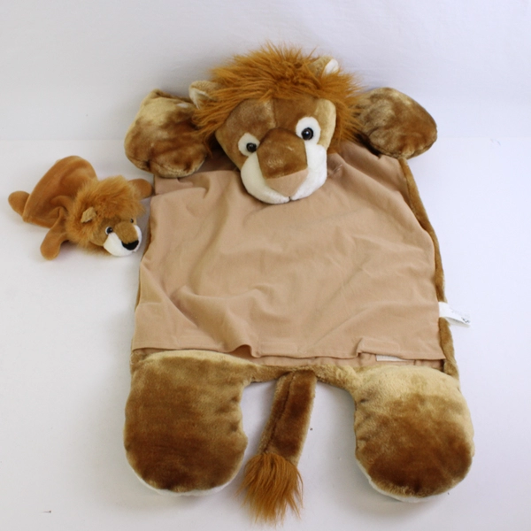 Oriental Trading Co Kids Stuffed Lion Pillow Cover Plush 17x36 Soft