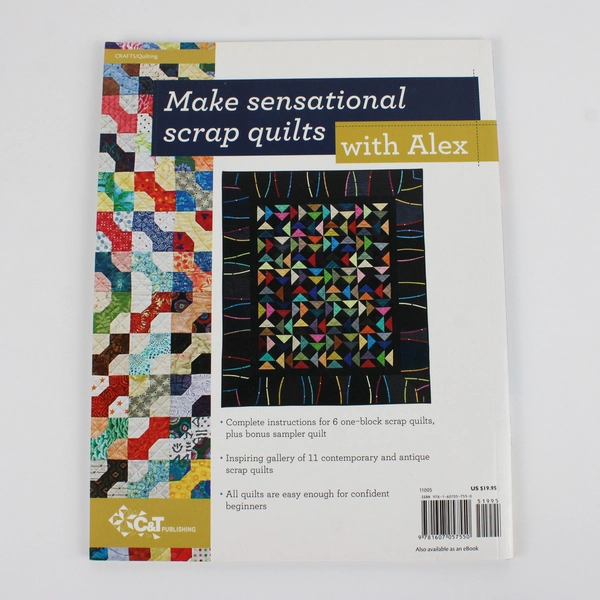 Scrap Quilting with Alex Anderson 2013 Paperback C&T Publishing