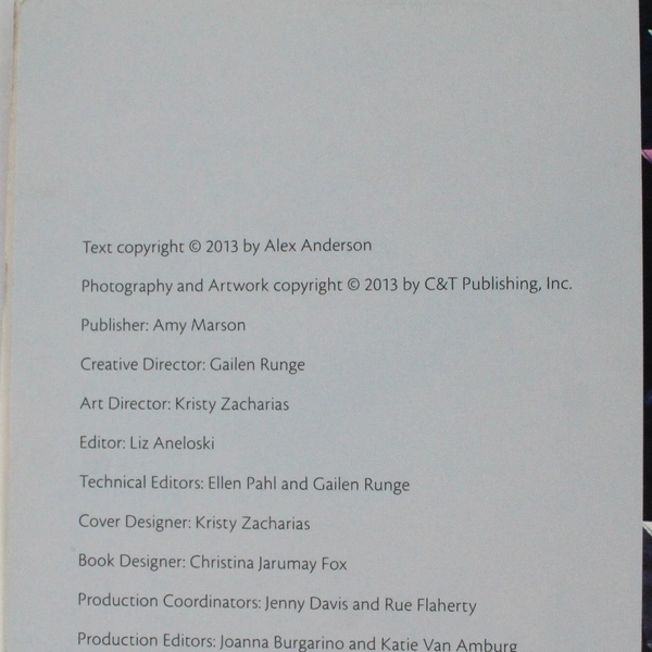 Scrap Quilting with Alex Anderson 2013 Paperback C&T Publishing