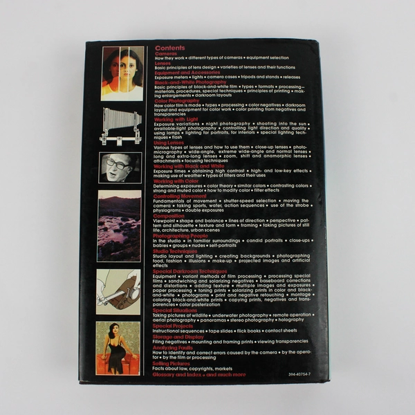 The Photographer's Handbook by John Hedgecoe 1977 Hardcover Dust Jacket