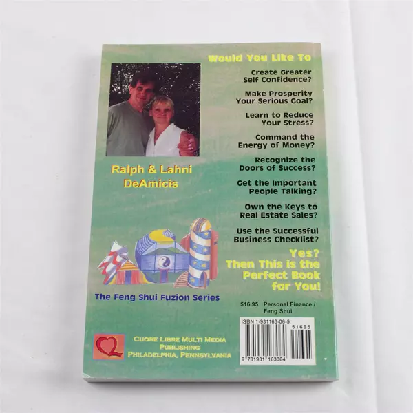 Prosperity Lessons Feng Shui Fuzion Series Book Ralph & Lahni DeAmicis PB