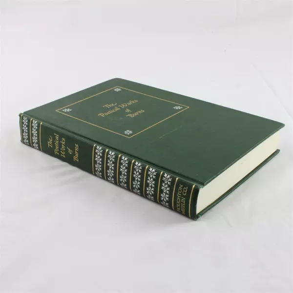 The Poetical Works of Burns Hardcover Vintage 1974 Poetry Book