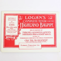Logan's Complete Tutor for the Highland Bagpipe Paterson's Publications