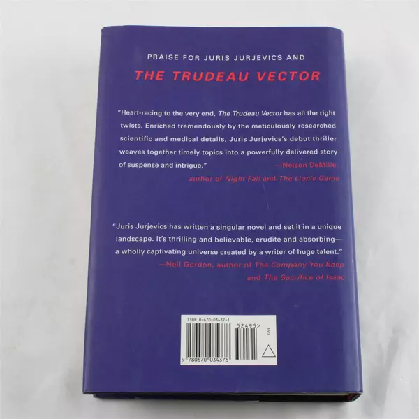 The Trudeau Vector by Juris Jurjevics Hardcover