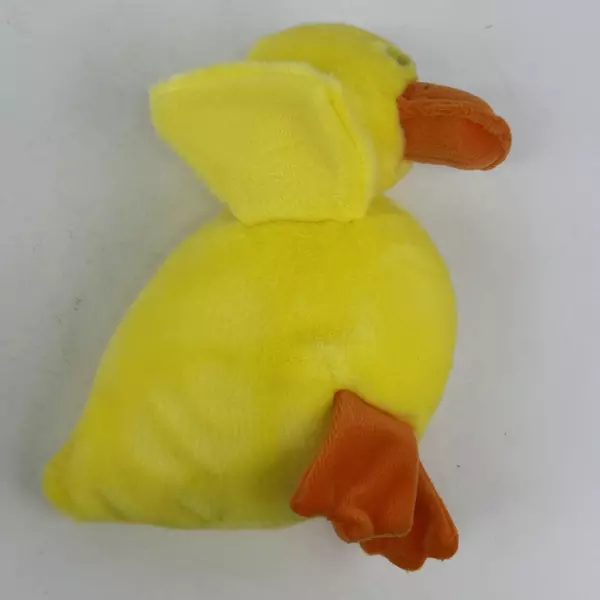 1998 Ty Quackers 10 Inch Beanie Baby Plush Retired
