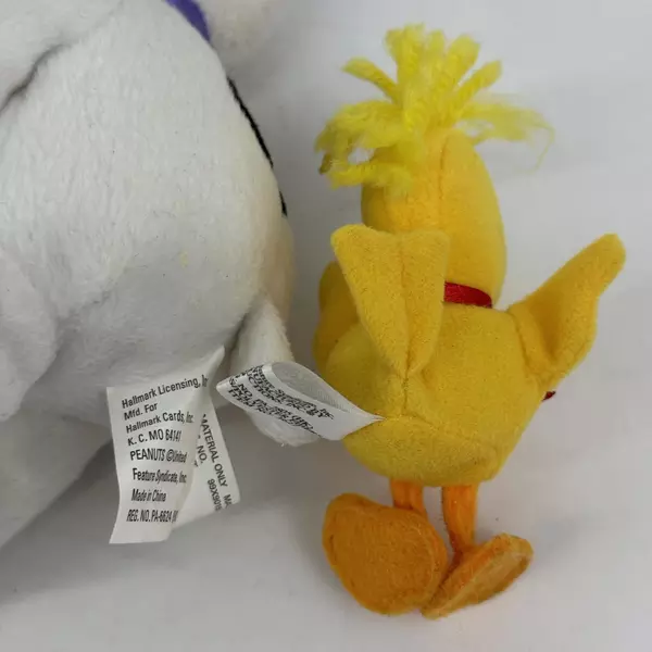 Hallmark Peanuts Easter Bunny Snoopy Plush With Added Mini Woodstock