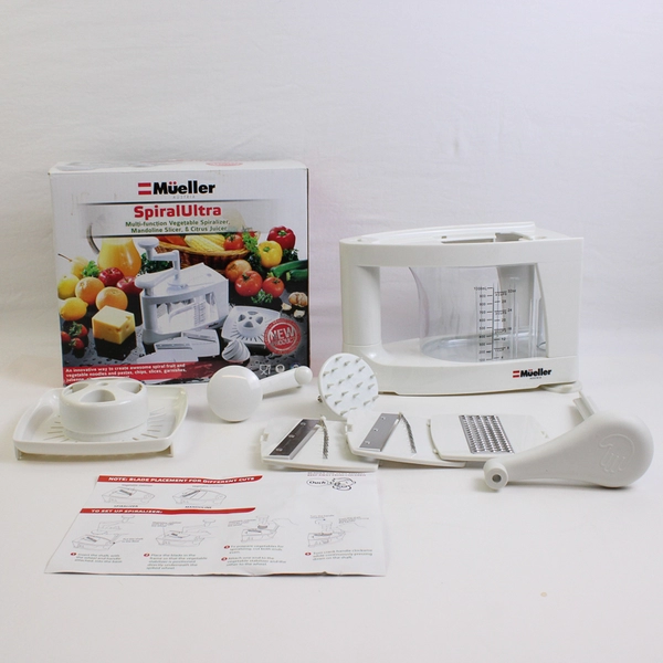 Mueller Austria Spiral Ultra Spiralizer Mandoline Juicer Kitchen Tool