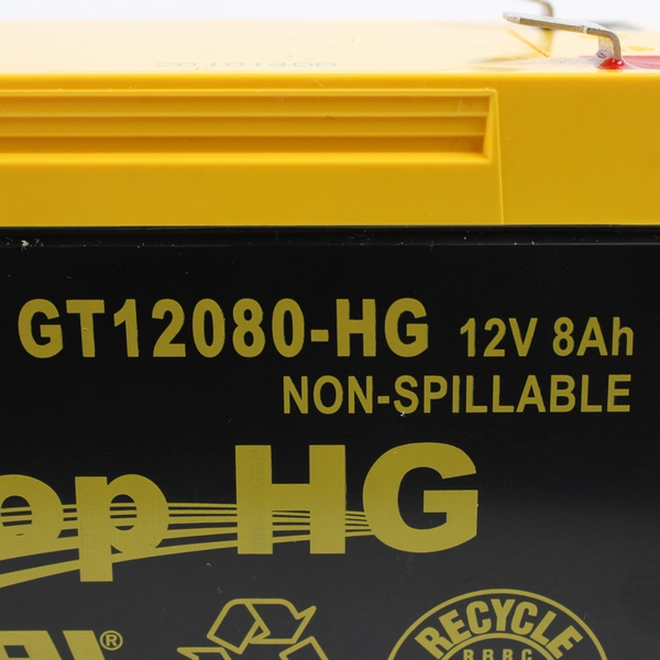 Goldtop HG GT12080-HG 12V 8Ah Lead Acid Rechargeable Battery New Open Box