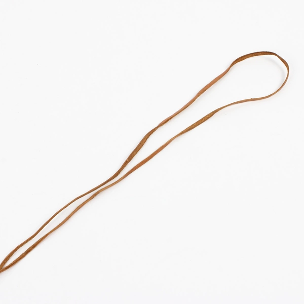 Handmade Carved Tribal Pottery Medallion Pendant Necklace 17"