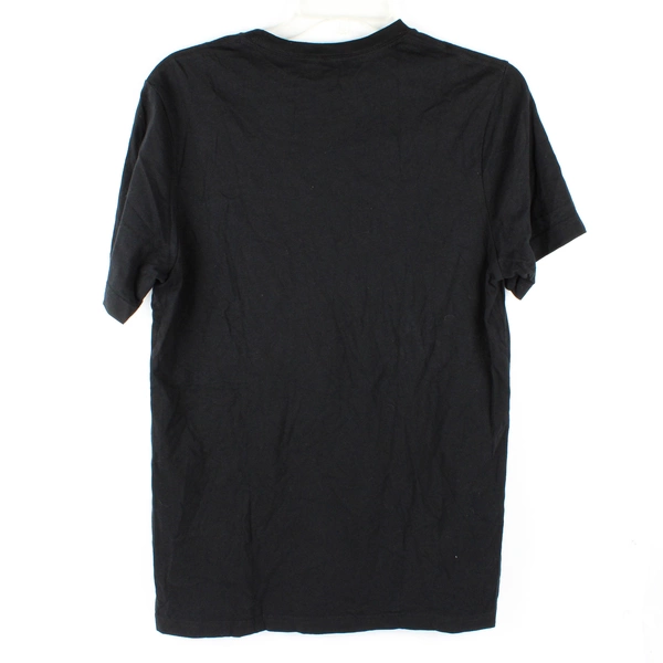 Bella + Canvas Leopard Print Heart Graphic Black T-Shirt Women's Medium