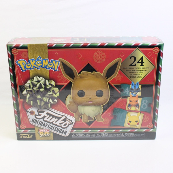2023 Funko Holiday Advent Calendar Pokemon Pocket Pop With 24 Vinyl Figures NIB