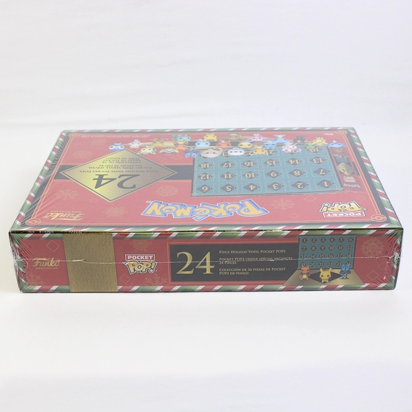 2023 Funko Holiday Advent Calendar Pokemon Pocket Pop With 24 Vinyl Figures NIB