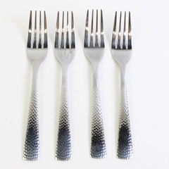 Lot Of 4 Cambridge Silver Aladin (Stainless) Flatware Salad Forks 7" Long