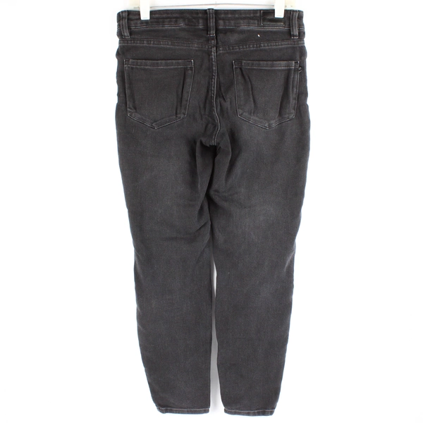 Tahari Women's 6/28 Black Skinny Stretch Jeans