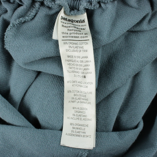 Patagonia Women's S V-neck Cutaway Back Jumpsuit Organic Cotton