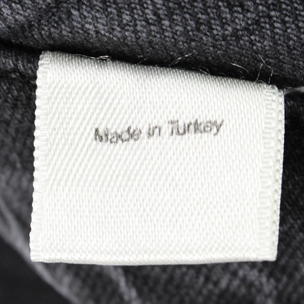 Reformation Women's 25 Tall Black Straight Leg Button-Fly Jeans