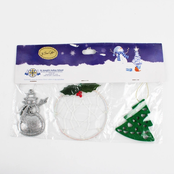 NIP Lot of 10 Dreamcatcher Winter Holiday Christmas Tree Ornaments
