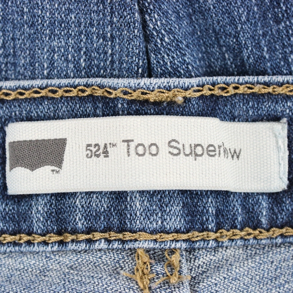 Levi's 524 Women's 10 Skinny Too Superlow Stretch Jeans