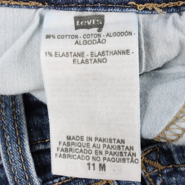 Levi's 524 Women's 10 Skinny Too Superlow Stretch Jeans