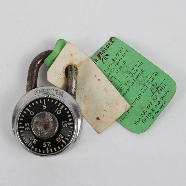 VTG Master Lock Co. Padlock with Combination FLAWED