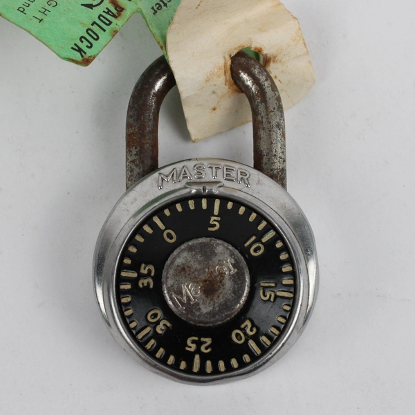 VTG Master Lock Co. Padlock with Combination FLAWED