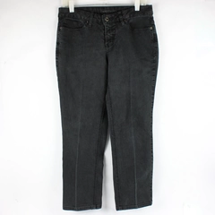 Faded Glory Women's 8 Straight Leg Black Denim Jeans