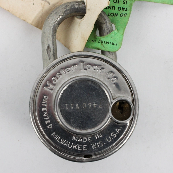 Vintage Master Lock Co. Padlock with Combination